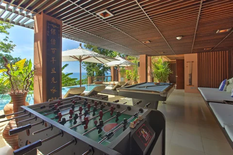 Foosball, for the kids... and for the oldies!